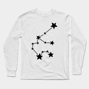 Aquarius Constellation Long Sleeve T-Shirt